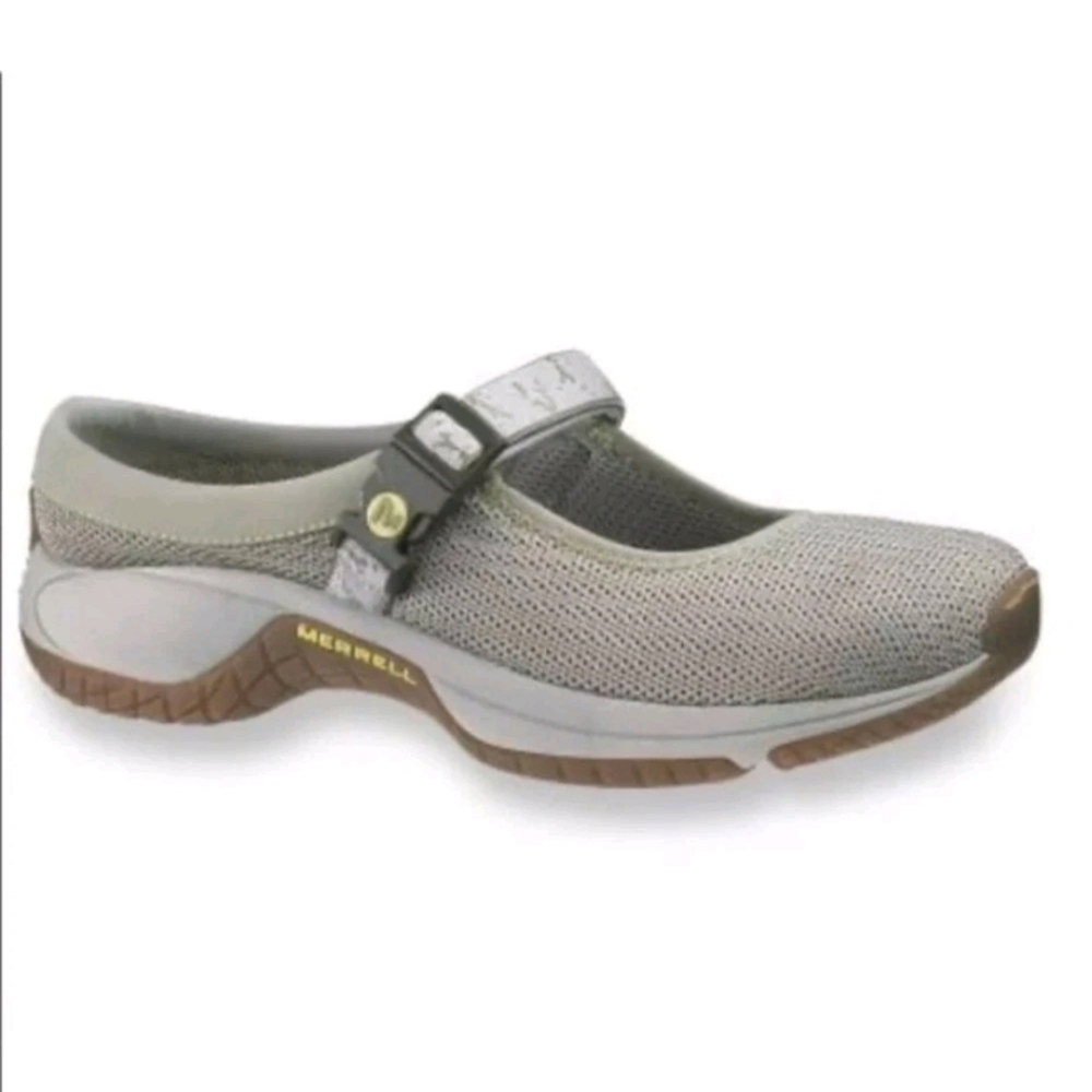 MERRELL Encore Mary Jane Trail Shoes Grey Outdoor Sz. 11